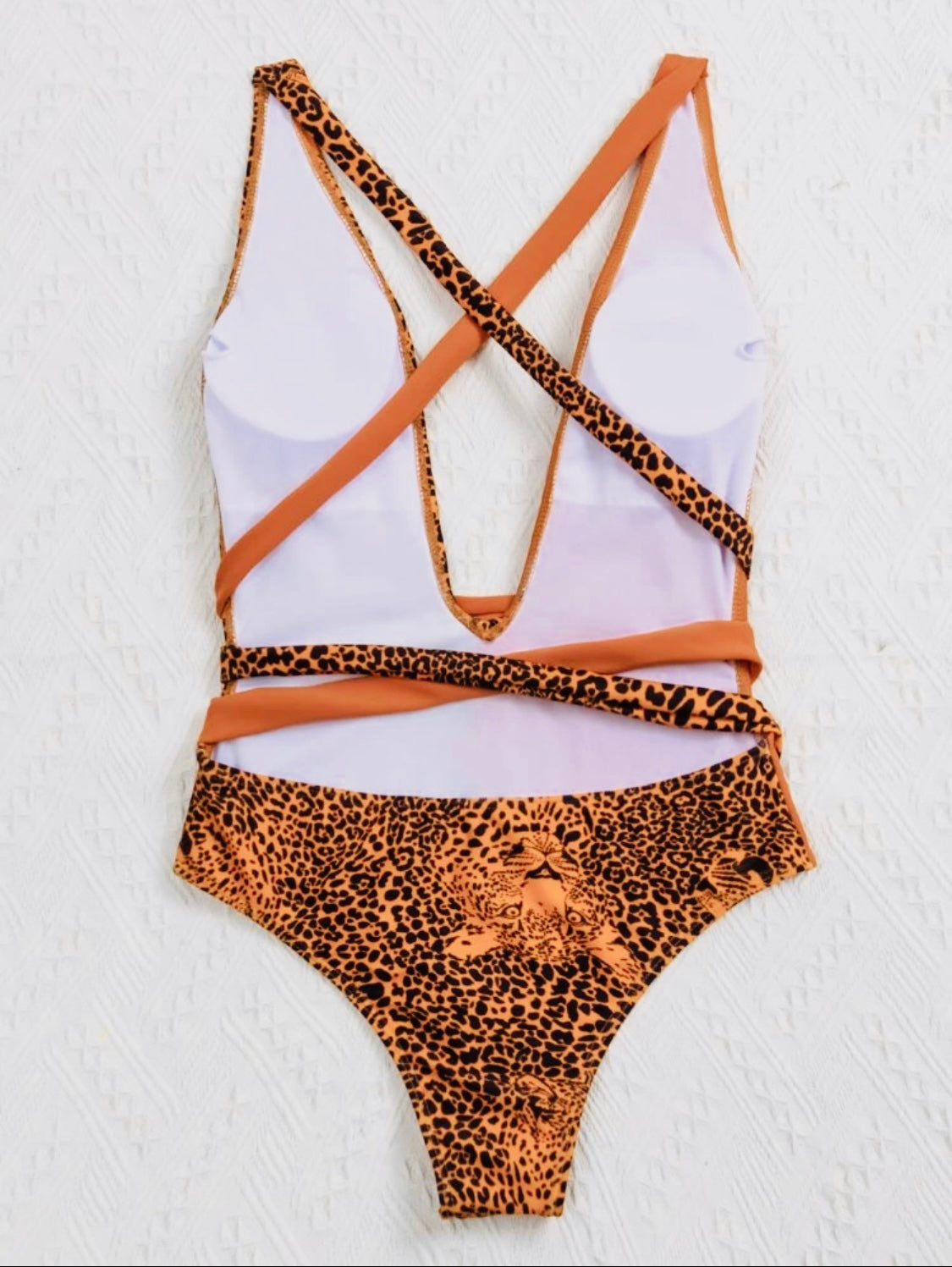 Leopard Plunge One-Piece